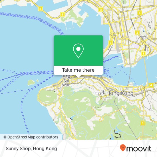 Sunny Shop map
