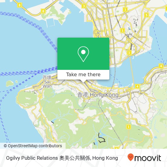 Ogilvy Public Relations 奧美公共關係 map