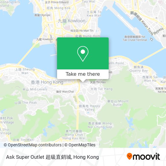 Ask Super Outlet 超級直銷城 map