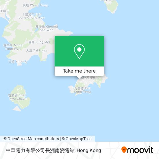 中華電力有限公司長洲南變電站 map