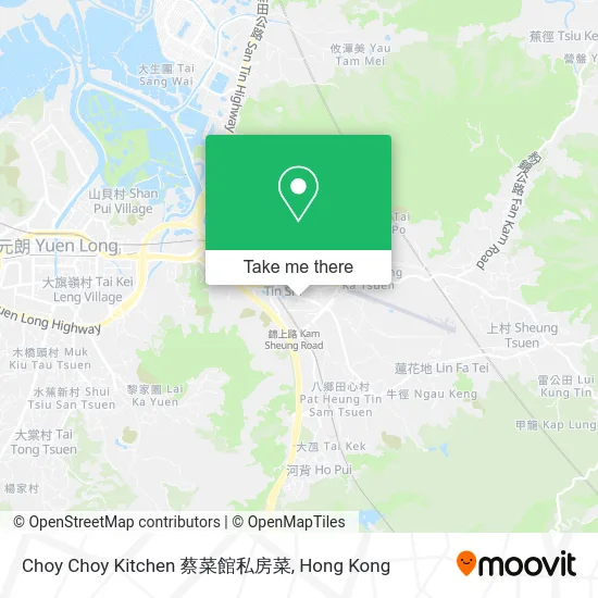 Choy Choy Kitchen 蔡菜館私房菜 map