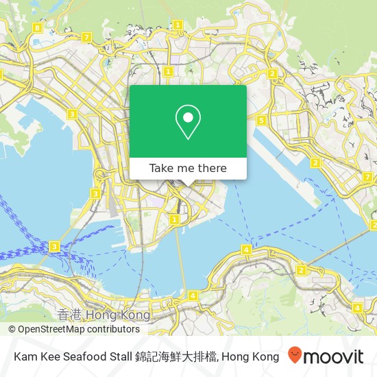 Kam Kee Seafood Stall 錦記海鮮大排檔 map