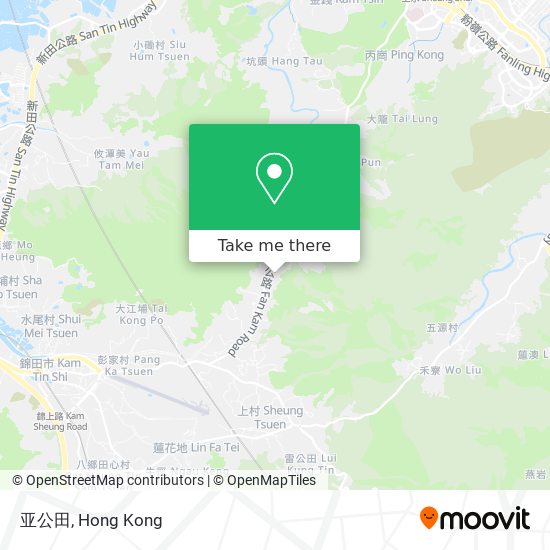 亚公田 map