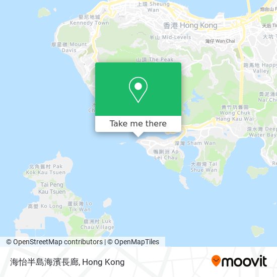 海怡半島海濱長廊 map