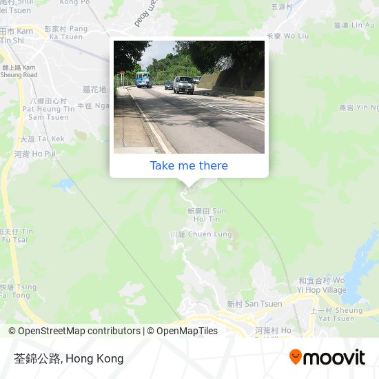荃錦公路 map