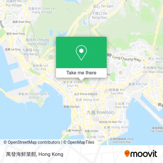萬發海鮮菜館地圖