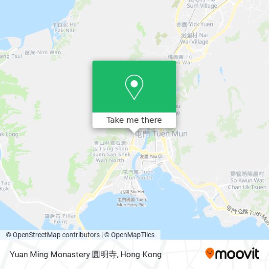 Yuan Ming Monastery 圓明寺 map