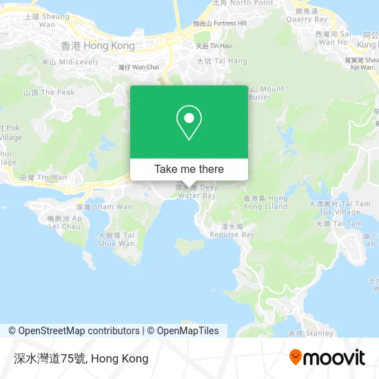 深水灣道75號 map