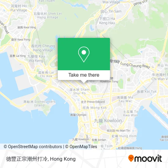 德豐正宗潮州打冷地圖