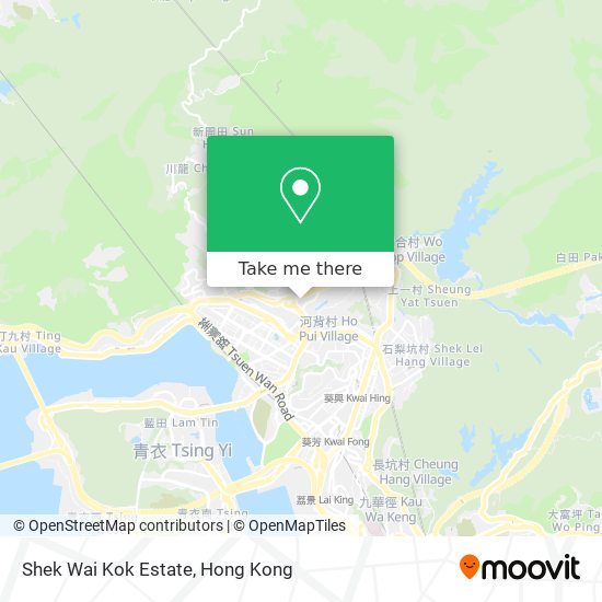 Shek Wai Kok Estate map