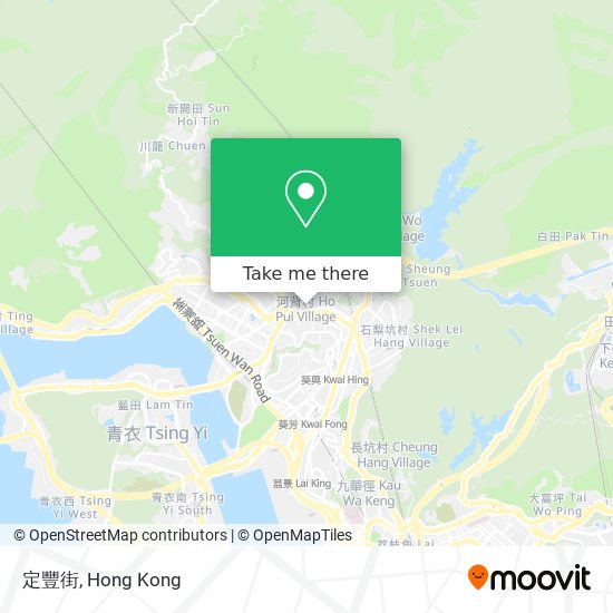 定豐街地圖
