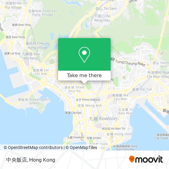 中央飯店 map