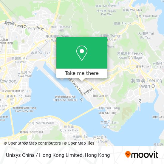 Unisys China / Hong Kong Limited地圖