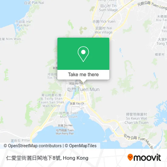 仁愛堂街麗日閣地下8號 map
