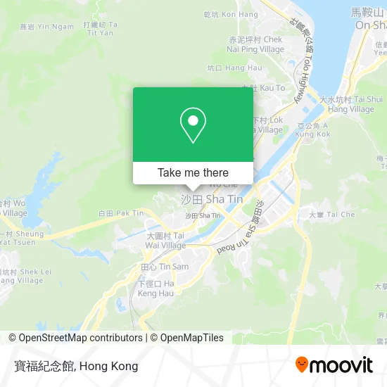 寶福紀念館地圖