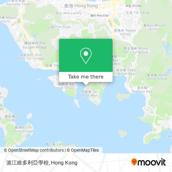 滬江維多利亞學校地圖