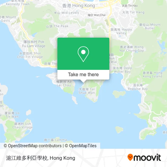 滬江維多利亞學校 map