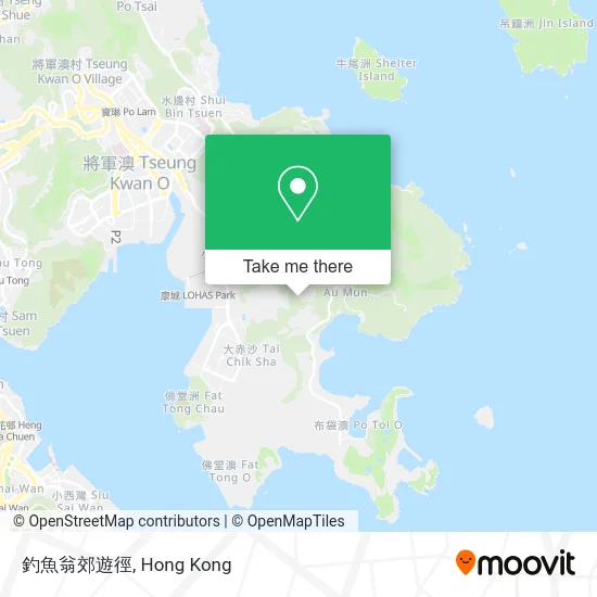 釣魚翁郊遊徑 map