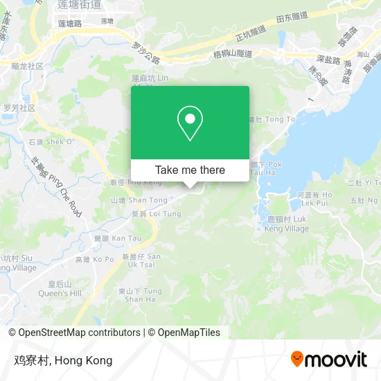 鸡寮村 map