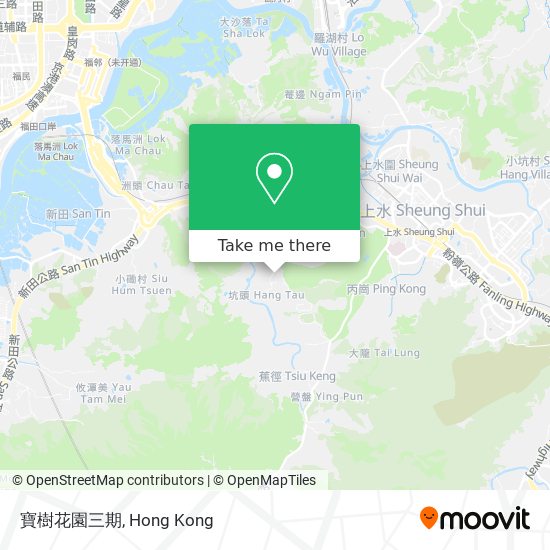寶樹花園三期 map