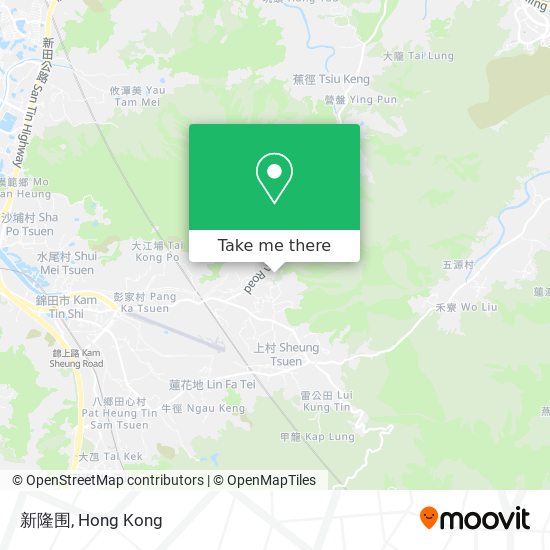 新隆围地圖