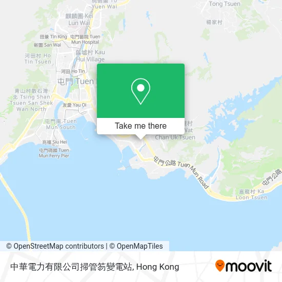 中華電力有限公司掃管笏變電站 map