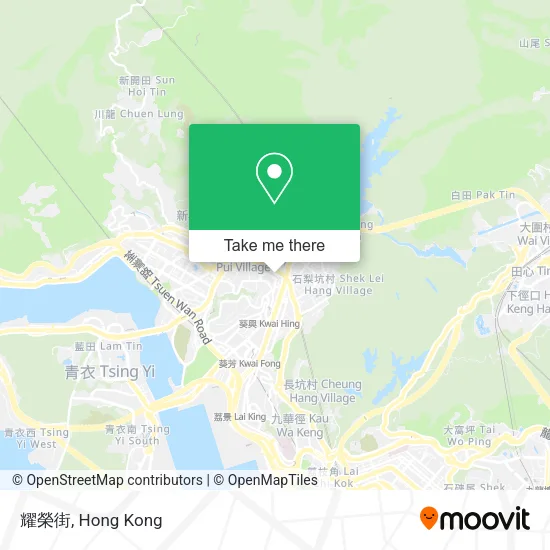 耀榮街地圖