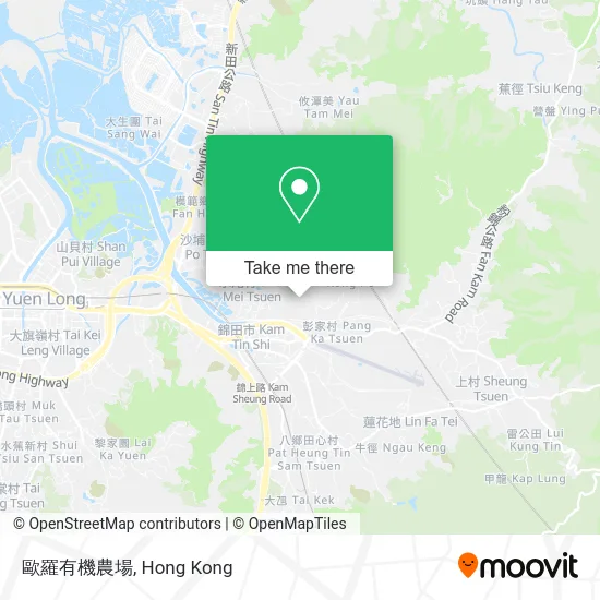 歐羅有機農場 map