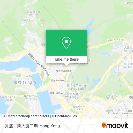 貴盛工業大廈二期 map