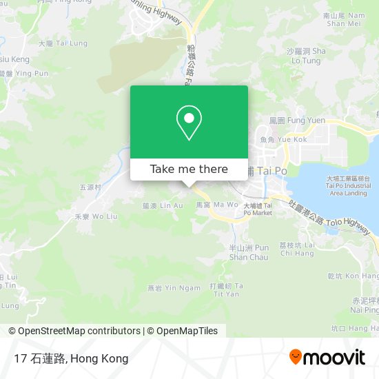 17 石蓮路 map