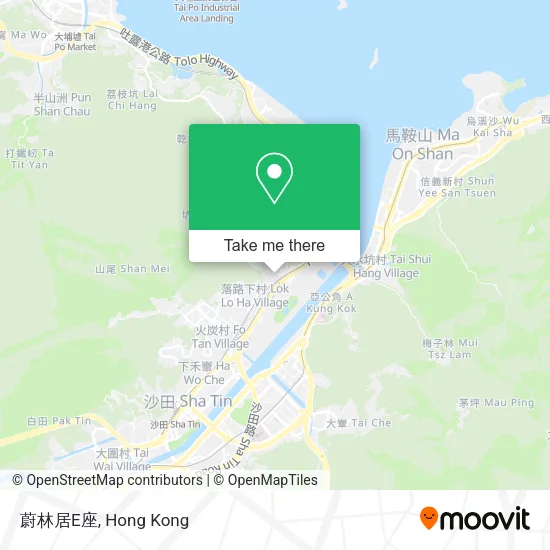 蔚林居E座 map
