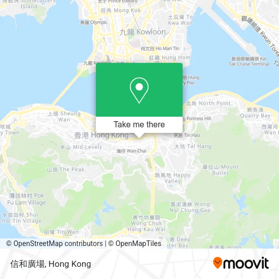 信和廣場地圖