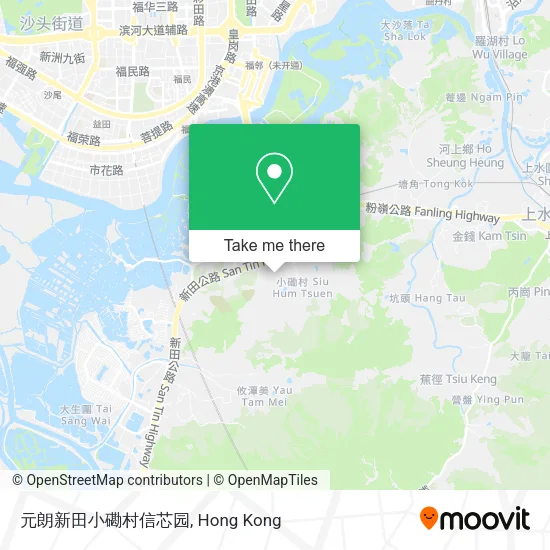 元朗新田小磡村信芯园 map