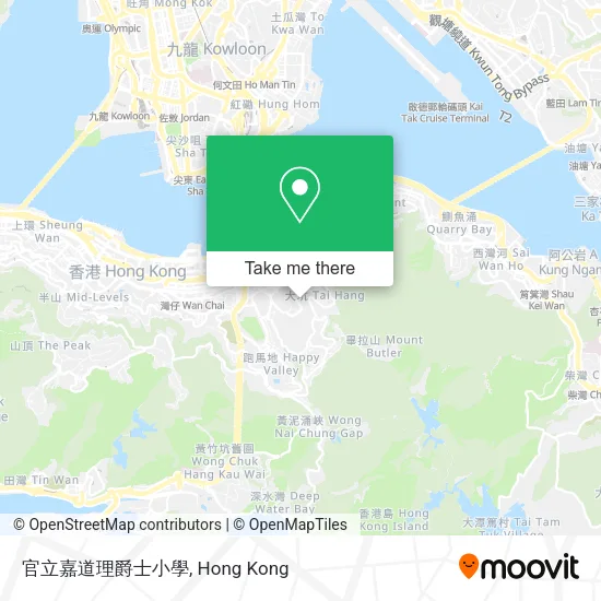 官立嘉道理爵士小學地圖
