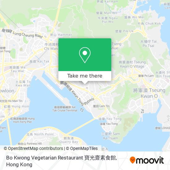 Bo Kwong Vegetarian Restaurant 寶光齋素食館 map