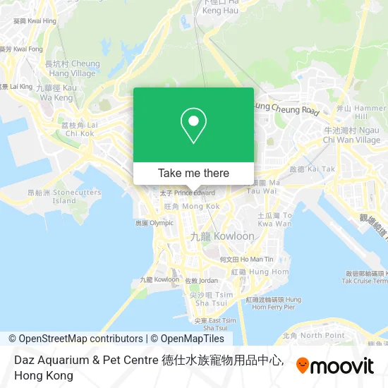 Daz Aquarium & Pet Centre 德仕水族寵物用品中心地圖