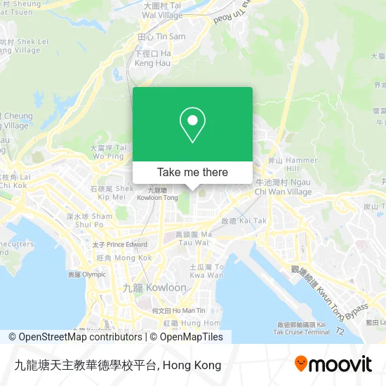 九龍塘天主教華德學校平台地圖