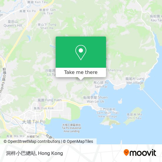 洞梓小巴總站地圖