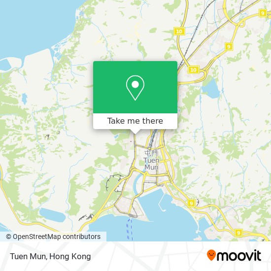 Tuen Mun map