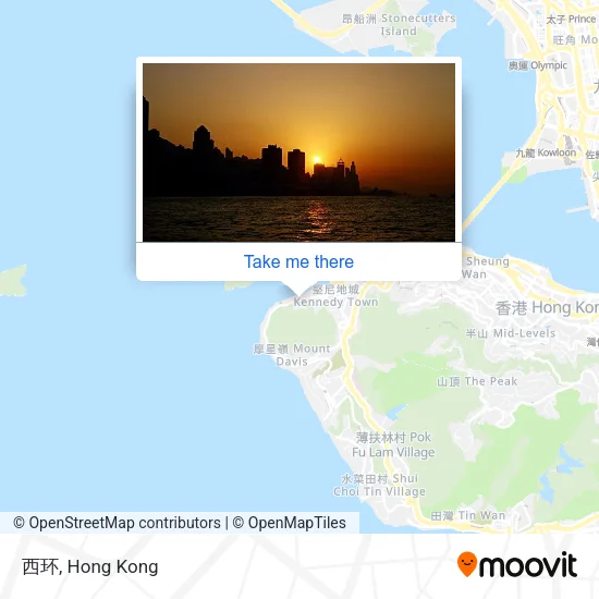西环 map