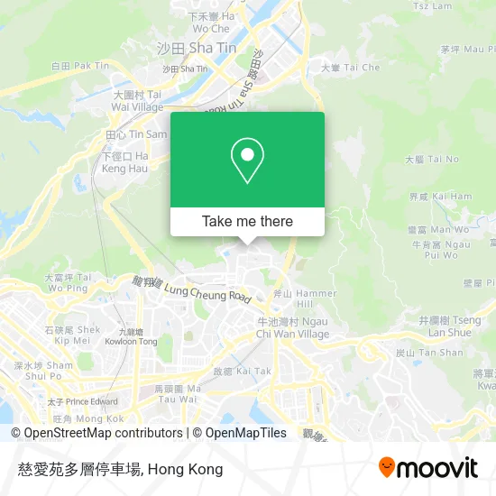 慈愛苑多層停車場 map