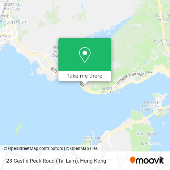 23 Castle Peak Road (Tai Lam) map