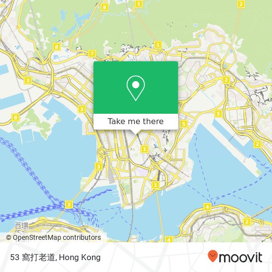 53 窩打老道地圖