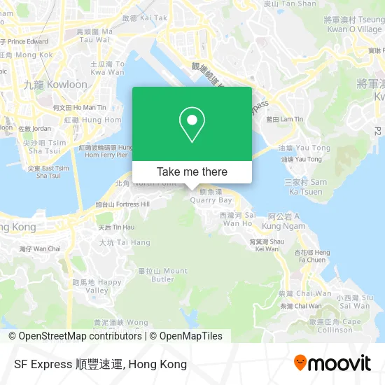 SF Express 順豐速運 map