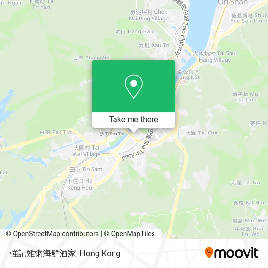 強記雞粥海鮮酒家地圖