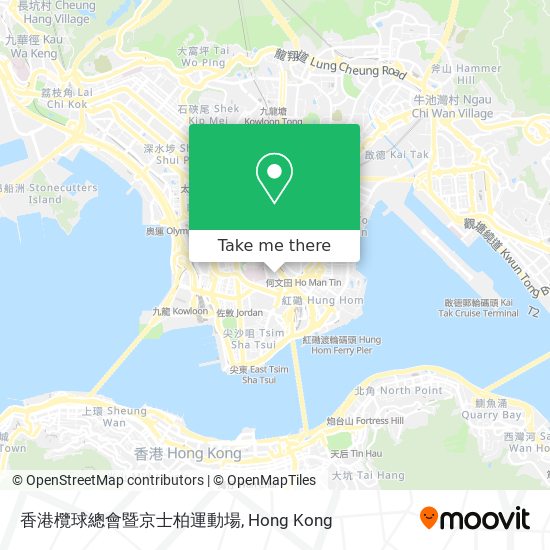 香港欖球總會暨京士柏運動場 map