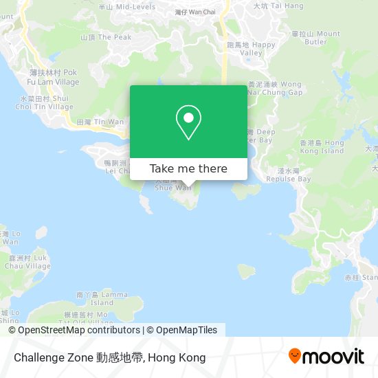 Challenge Zone 動感地帶 map