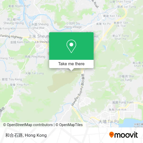 和合石路地圖