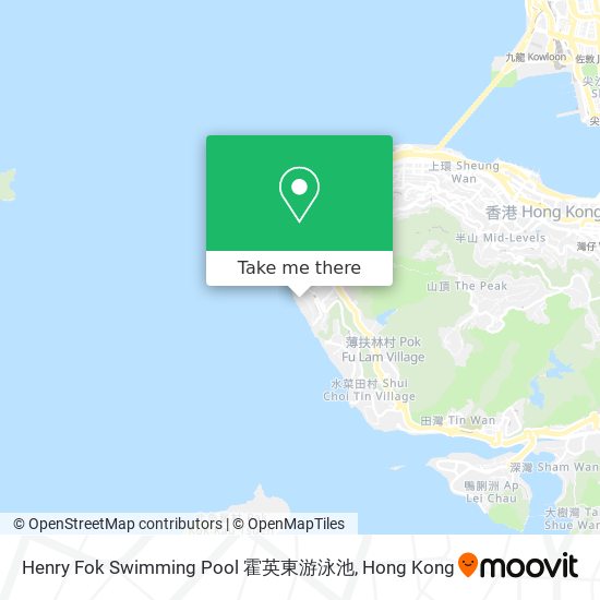 Henry Fok Swimming Pool 霍英東游泳池地圖