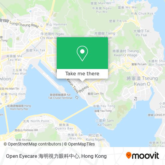 Open Eyecare 海明視力眼科中心 map